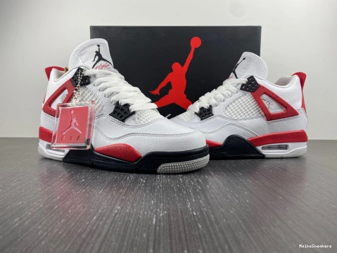 MaikeSneakers DH6927-161 Air Jordan Cement Red 4 0710